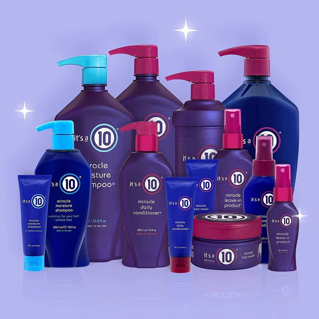 It's a 10 Haircare Miracle Leave-In Product, 10 fl. oz
