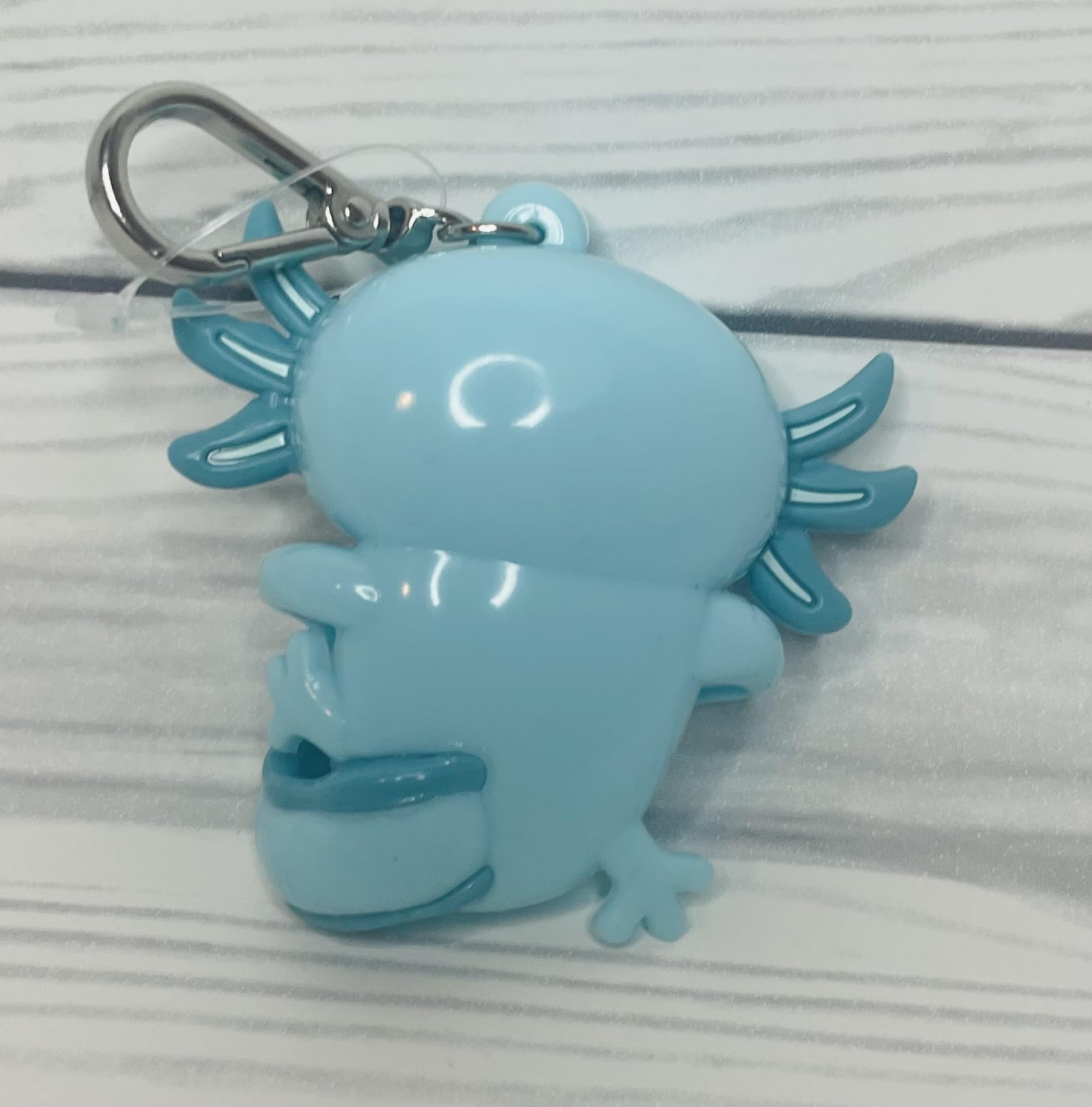 Bath and Body Works Blue Axolotl Pocketbac Hand Sanitzer Holder
