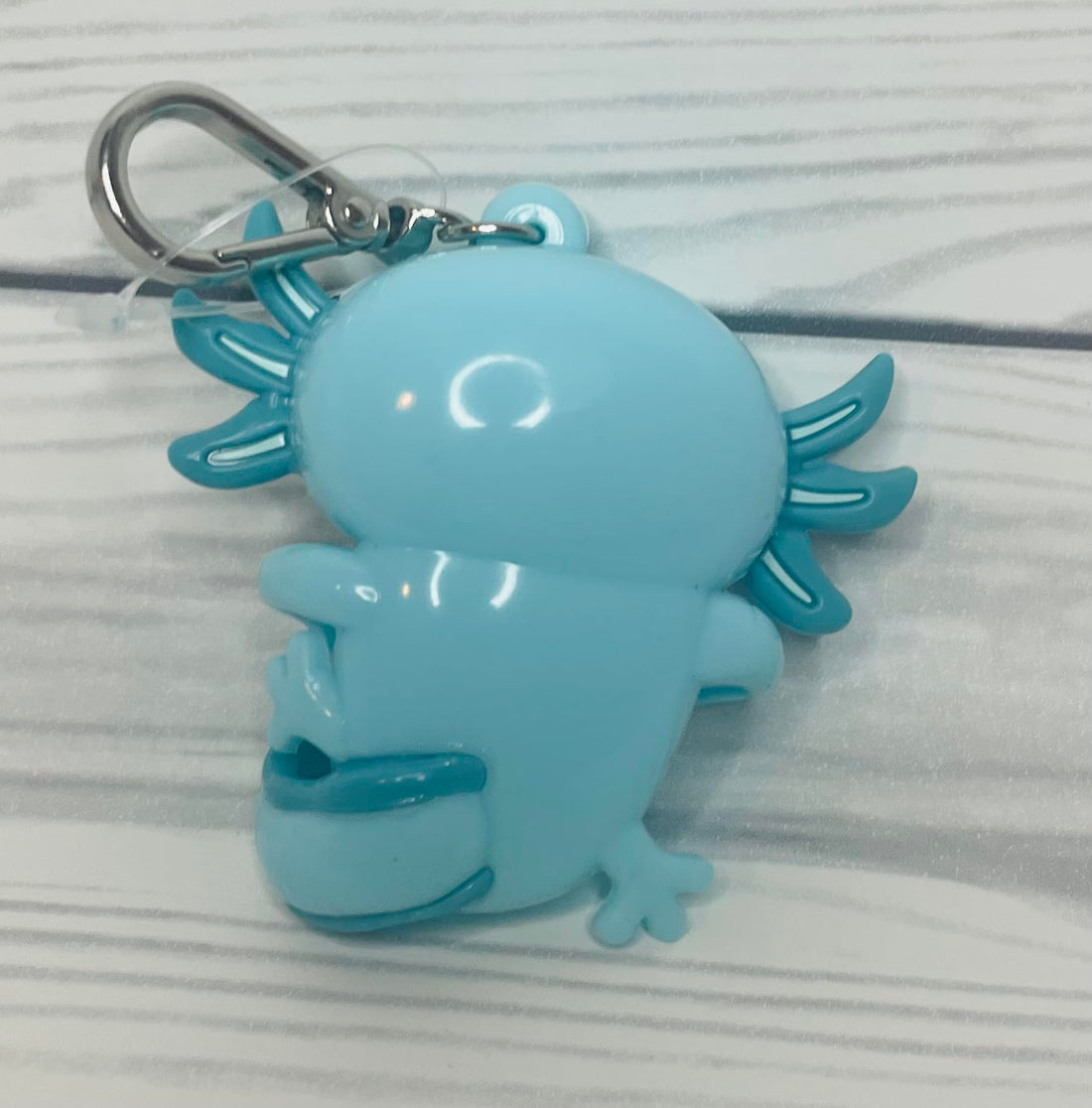Bath and Body Works Blue Axolotl Pocketbac Hand Sanitzer Holder