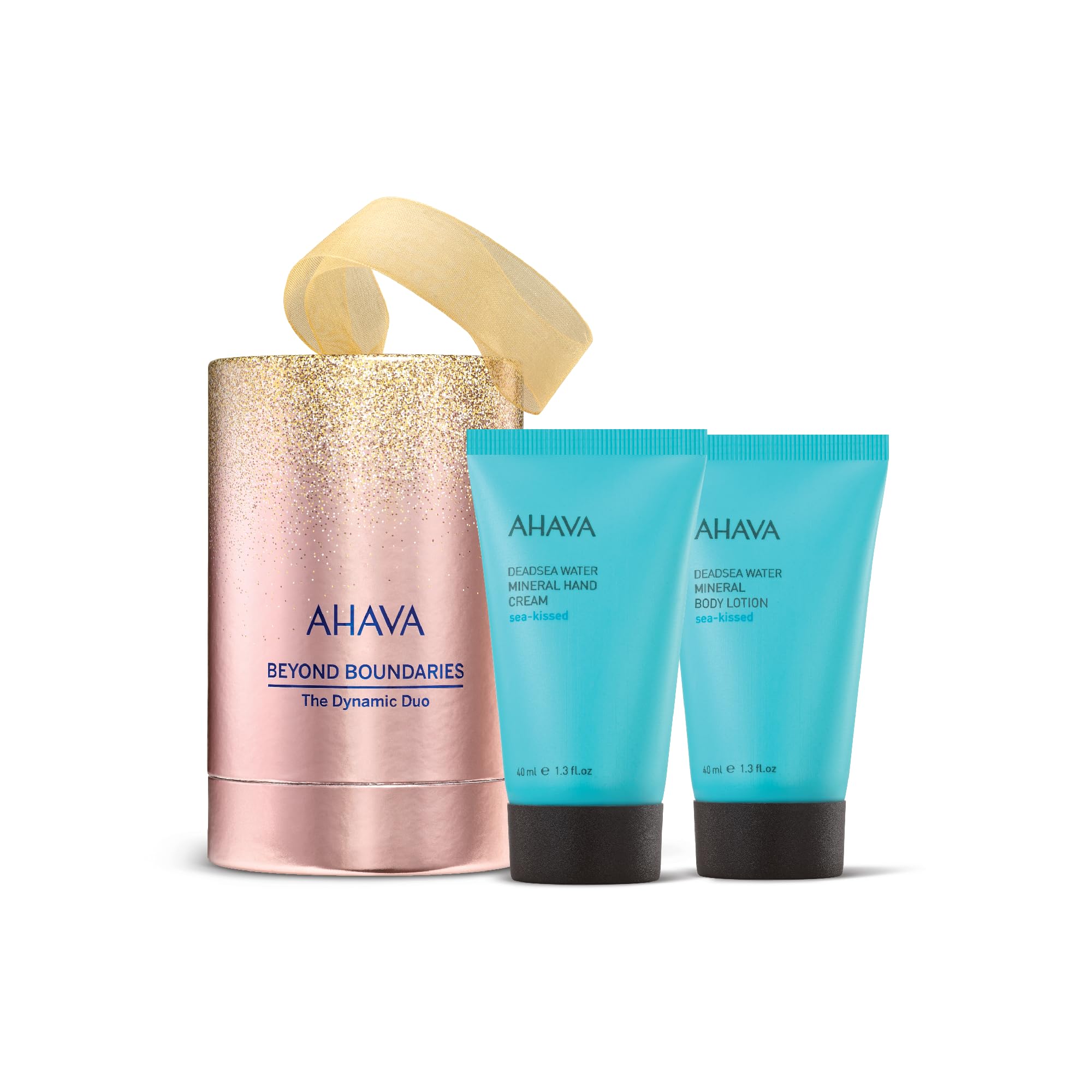 AHAVA The Dynamic Duo Gift Set - Includes Mineral Body Lotion Sea-Kissed & Mineral Body Lotion Sea-Kissed 2 x 1.3 Fl.Oz