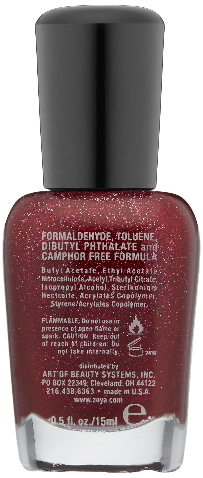 ZOYA Nail Polish, Blaze, 0.5 Fluid Ounce