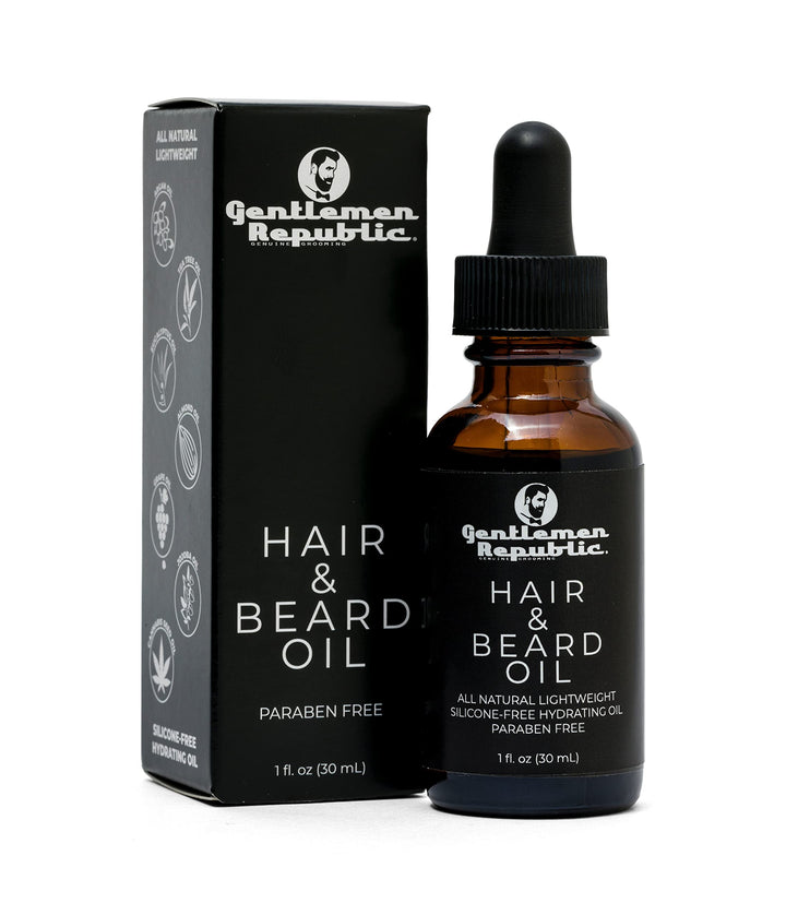 Moisturizing Beard Oil : Gentlemen Republic Genuine Grooming 1 oz Beard Oil Made w/ 100% Essential Oils