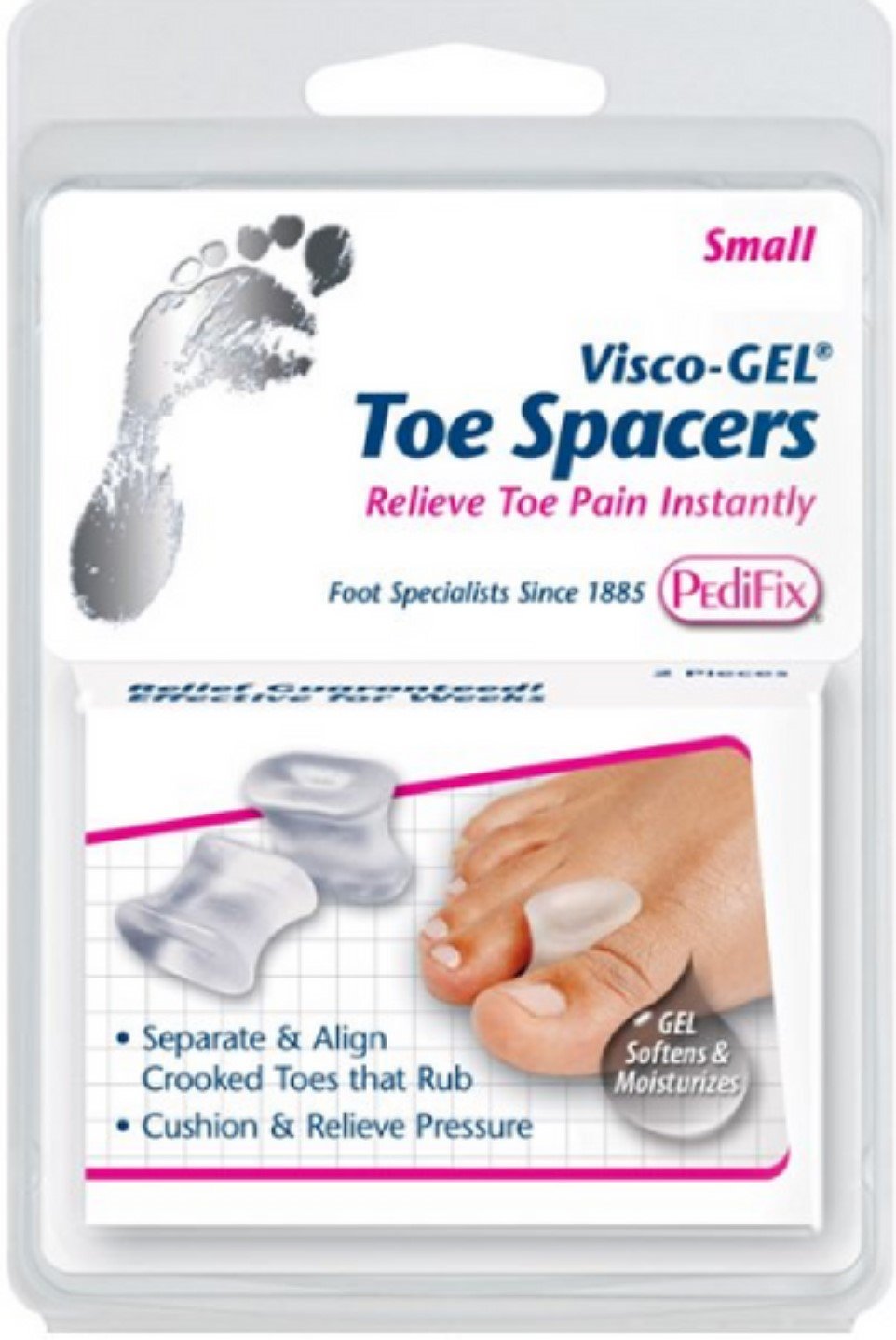 Pedifix Visco-gel Toe Spacers