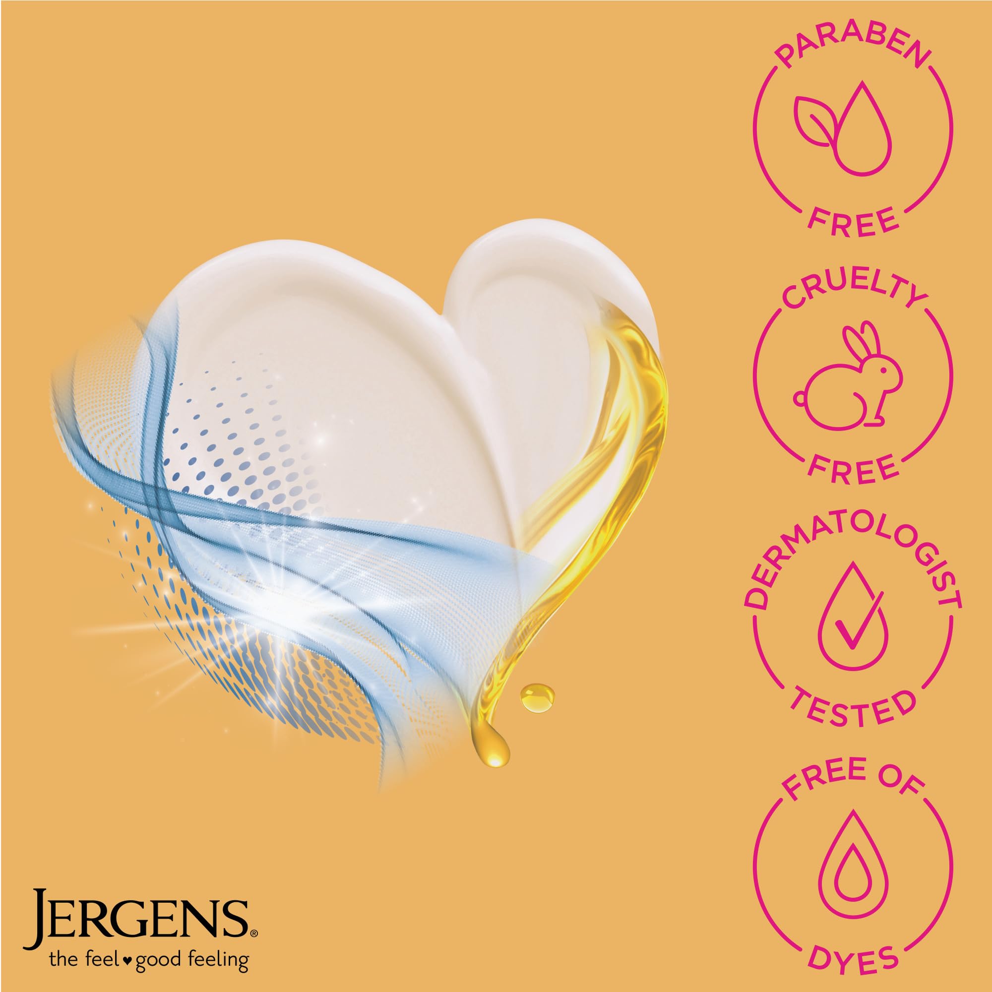 Jergens Skin Firming Body Lotion for Dry to Extra Dry Skin, Skin Tightening Cream with Collagen and Elastin, Dermatologist Tested, Hydralucence Blend Formula, 16.8 Oz