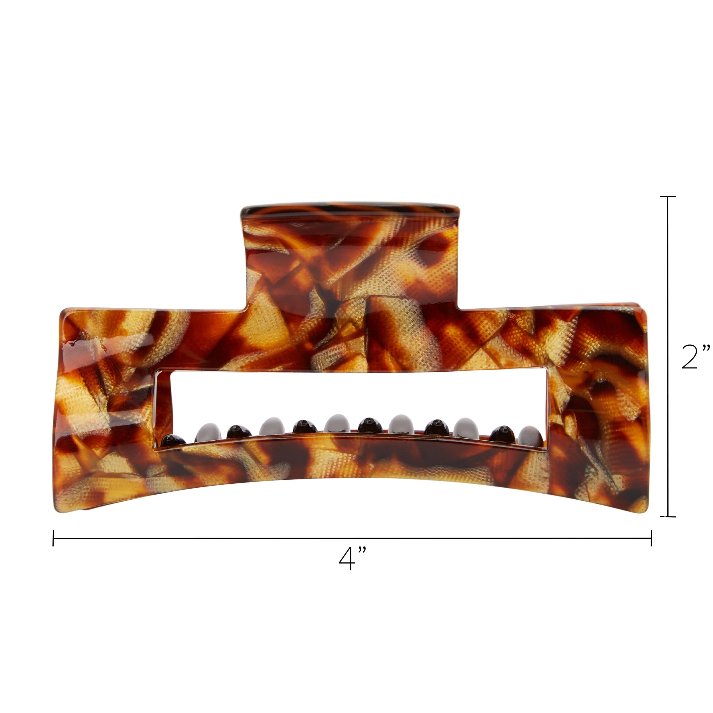 Africa : France Luxe Large Cutout Rectangle Jaw - Africa
