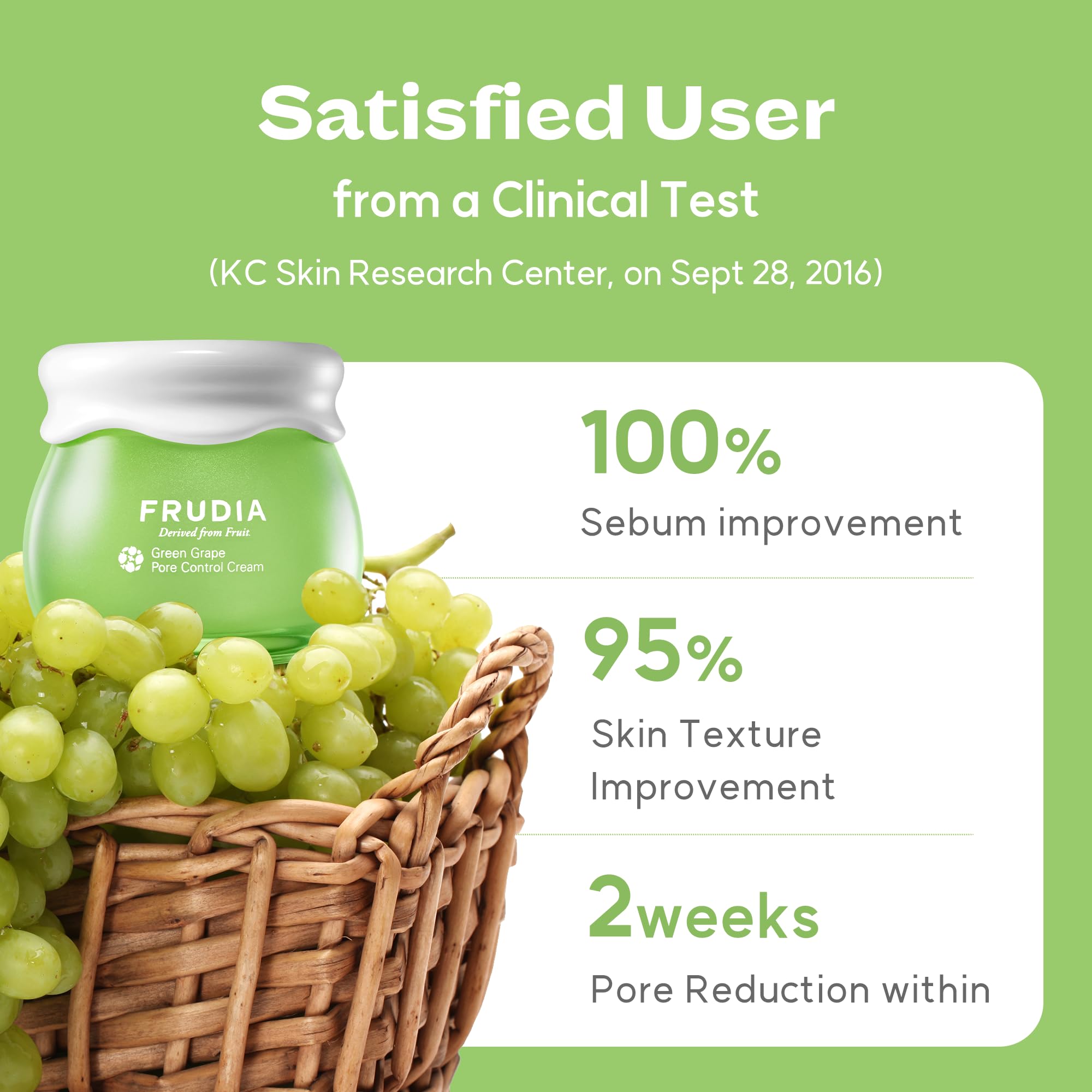 FRUDIA Green Grape Pore Control Cream 55g / 1.94 oz