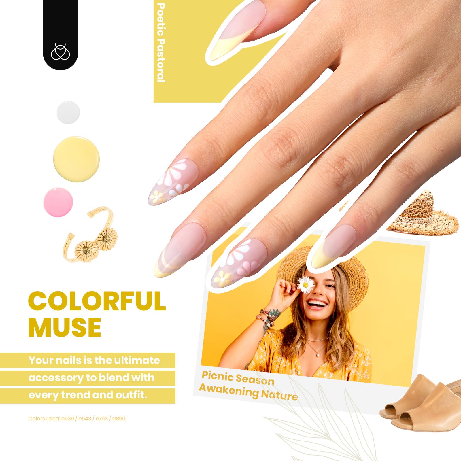 beetles Gel Polish 44pcs Fall Gel Nail Polish Set 36 Colors Brown Burgundy Red Blue Purple Orange Green Black Nude White with Base Coat Glossy Matte Glitter Top Coat Gifts for Women Colorful Muse