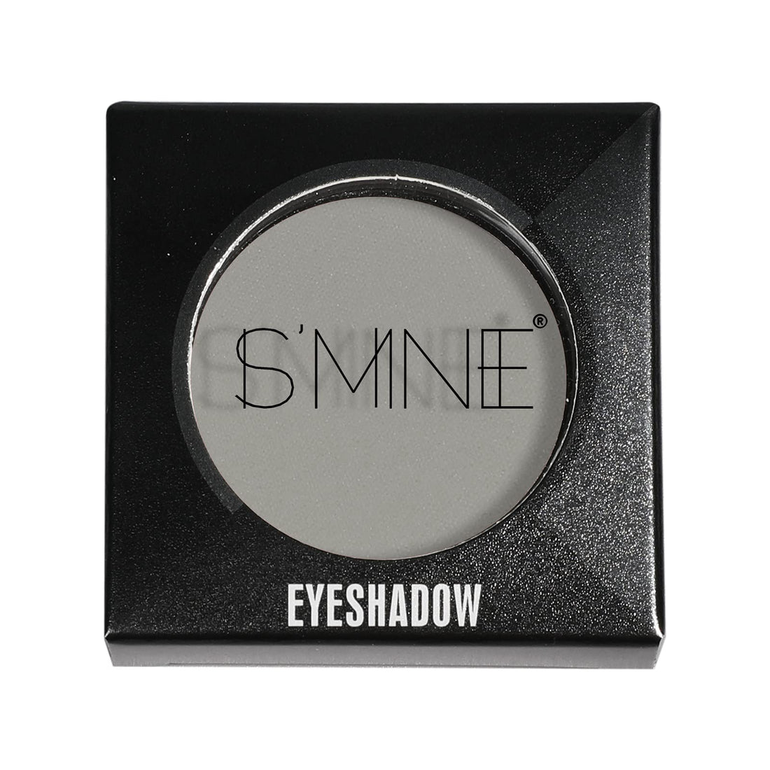 ISMINE Single Eyeshadow Powder Palette Matte Grey, High Pigment, Longwear Single Grey Eye Makeup for Day & Night (#03)