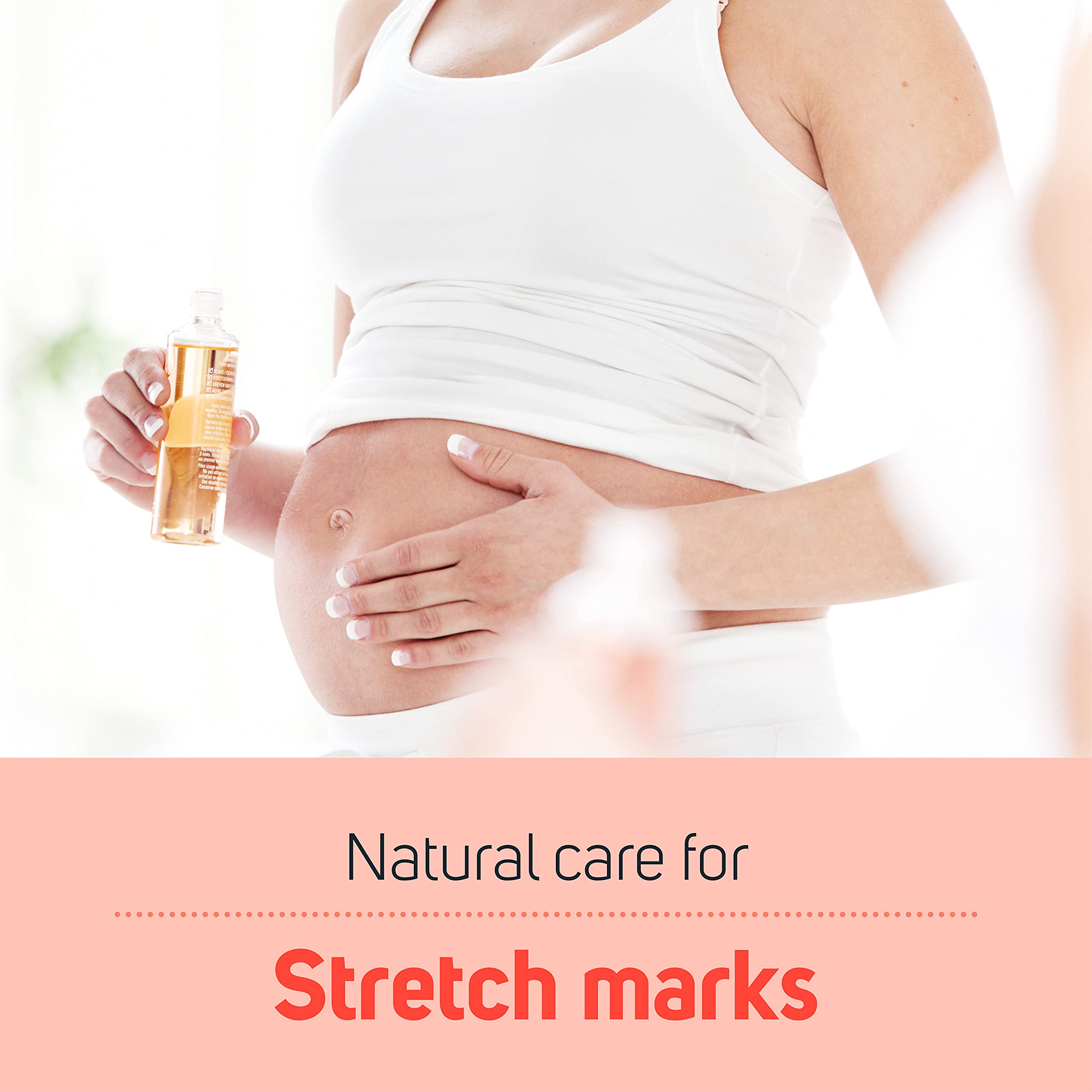 Care Science Stretch Marks + Scars Skin Care Body Oil, 5 OZ | For C Section Recovery, Scars, Stretch Marks, Hair, Aging, Dehydrated Skin | Natural Ingredients, Vitamin E Oil, Olive Oil, Coconut Oil