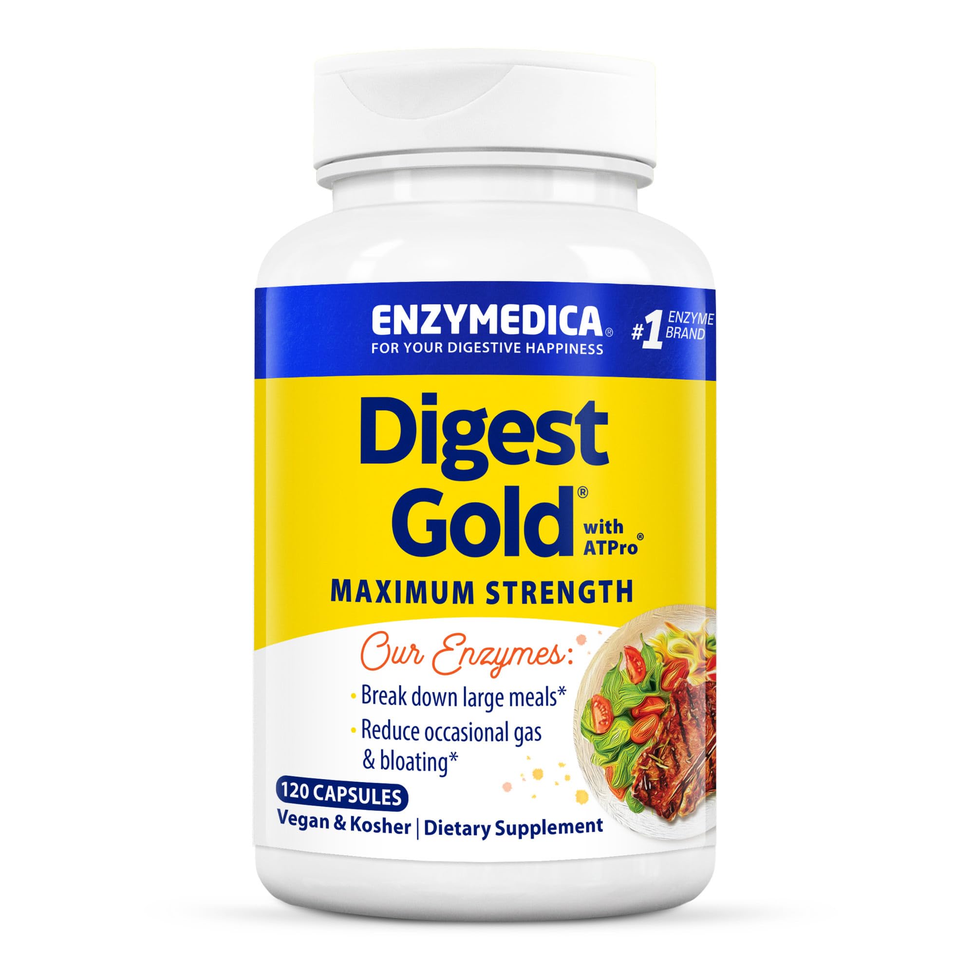 ENZYMEDICA Digest Gold, 120 CT