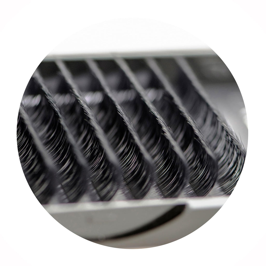 EMILYSTORES Eyelash Extensions 0.10mm Thickness C Curl Length 11mm Silk Mink Fake Eye Lashes In One Tray by EMILYSTORES