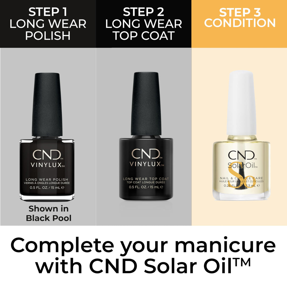 CND Dark Diamonds #230, 0.5 Fl. oz.