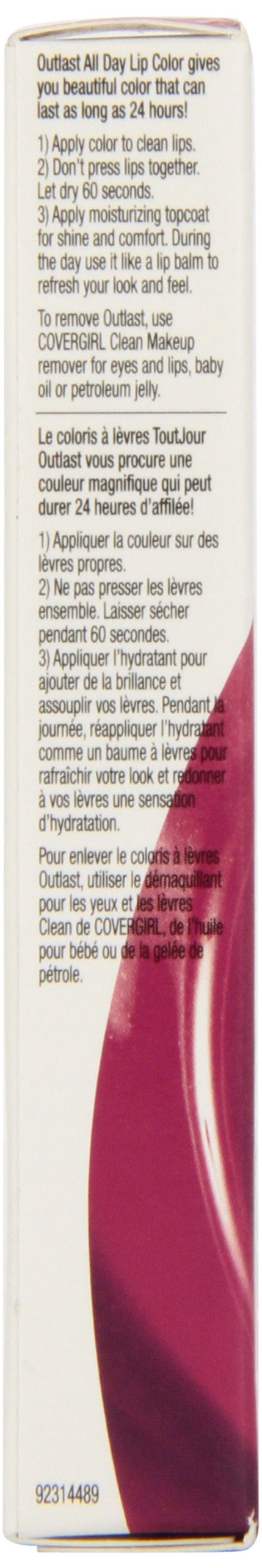 CoverGirl Outlast All Day Two Step Lipcolor, Berry 560, 0.13 Ounce