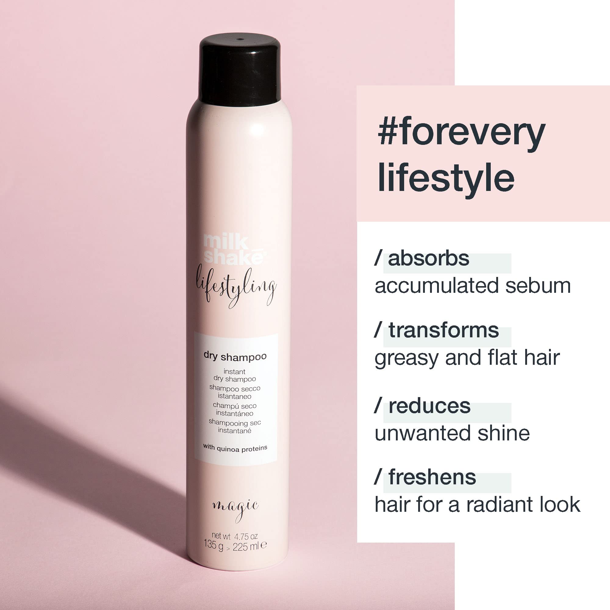 milk_shake® Lifestyling Dry Shampoo Magic Scent 225ml