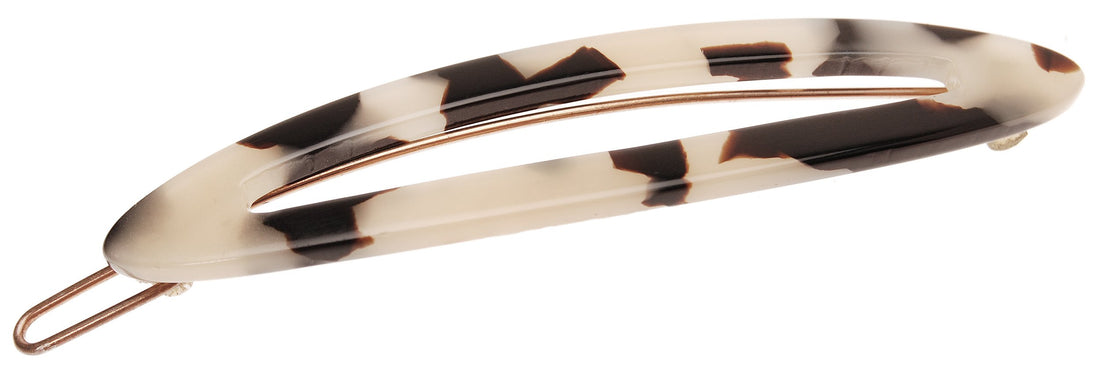 Ivory Tokyo : France Luxe Sliver on Tige Boule Barrette - Ivory Tokyo