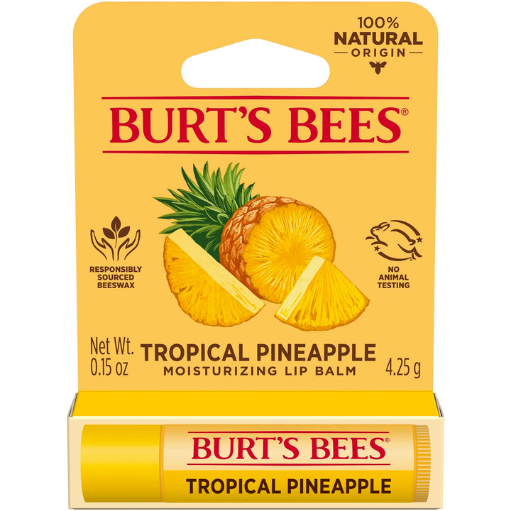 Burt's Bees Lip Balm - Pineapple - 0.15oz (Pineapple)