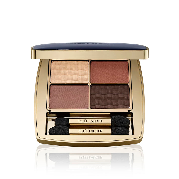 Estée Lauder The Essential Eyeshadow Quad Long-Lasting Palette | Shape, Sculpt, Magnify, Gallery Hop, 0.14 Ounce