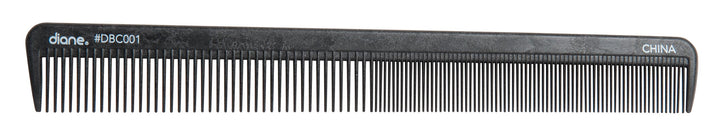 Diane Silicone Cutting Comb, Black, 8.5