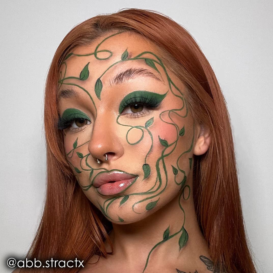 Mehron Makeup Paradise AQ Face & Body Paint, DARK GREEN: Basic Series - 40gm