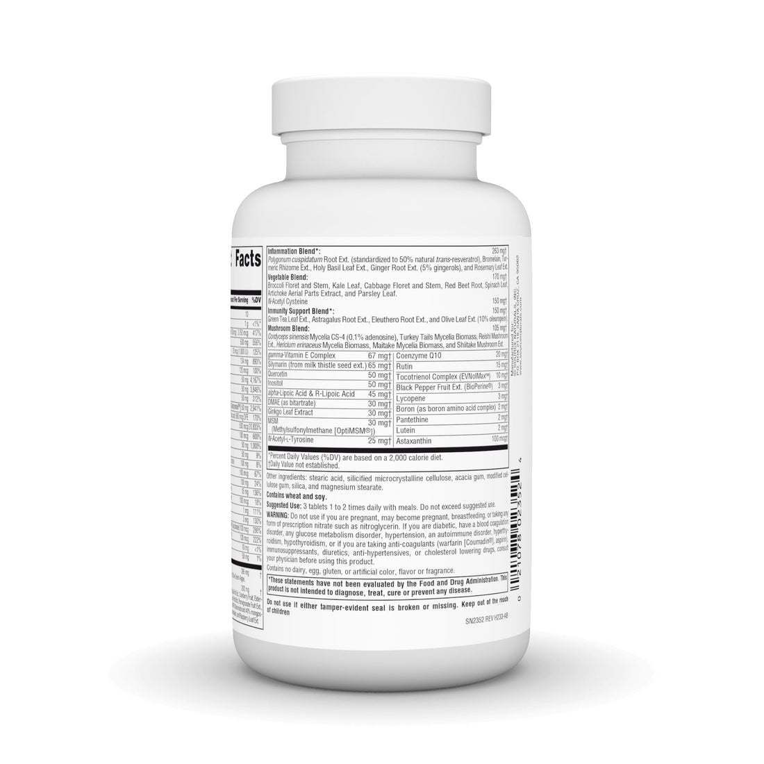 Source Naturals Life Force Green Multiple, Energy Activator with Superfoods* - 90 Tablets