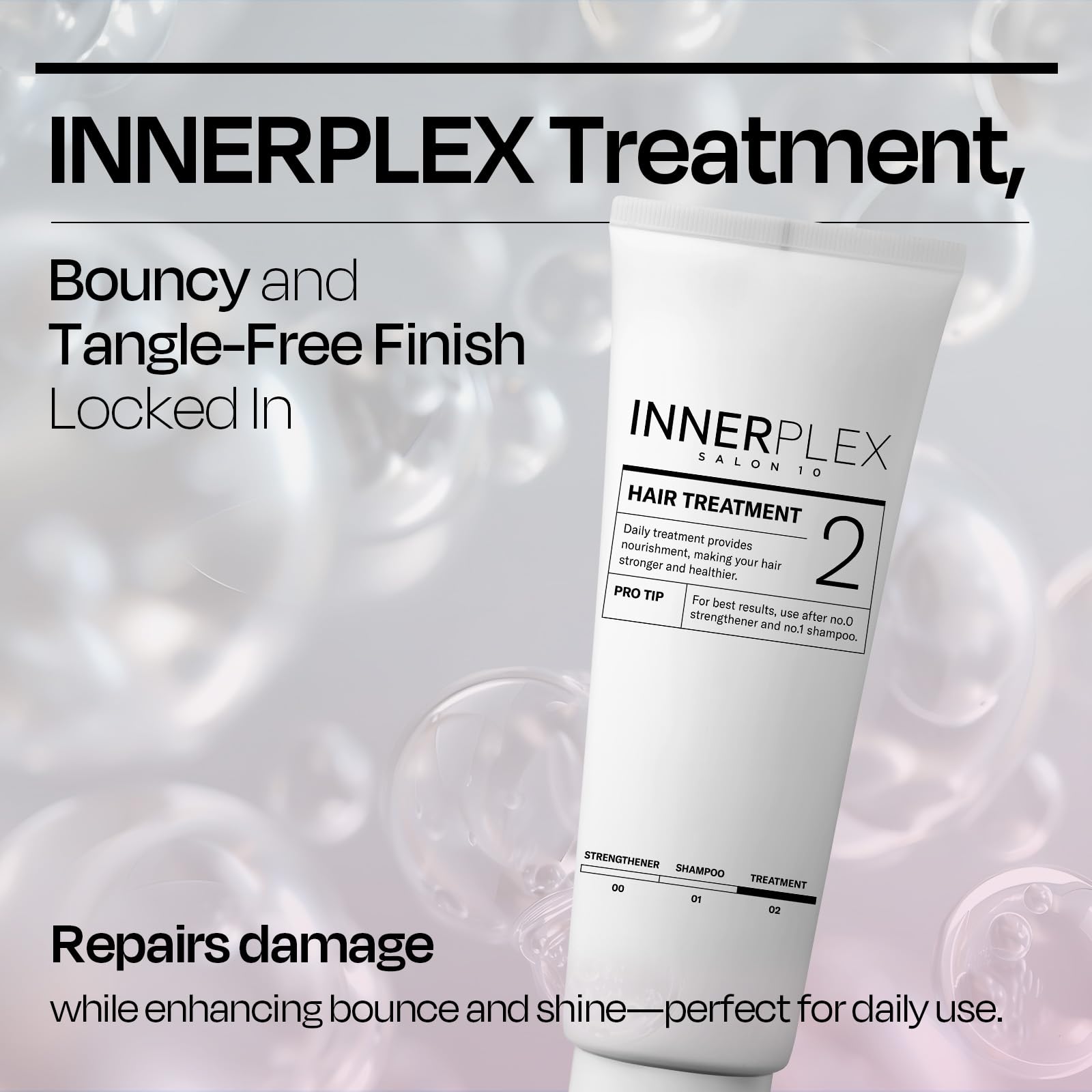 Mise En Scene INNERPLEX Hair Bonding Treatment – Hair Mask for Deep Conditioning, Repair for Bleached Damaged, Premium Conditioner, 375g