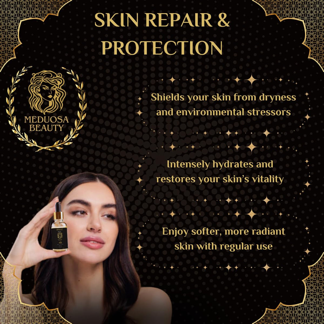 Snail Mucin 96% Serum for Sensitive Skin, Snail Power To tighten the face and neck, Dark Spots, Anti-Aging, Acne, Moisturizer, for Women and Men, Vitamin C, 30 fl oz.