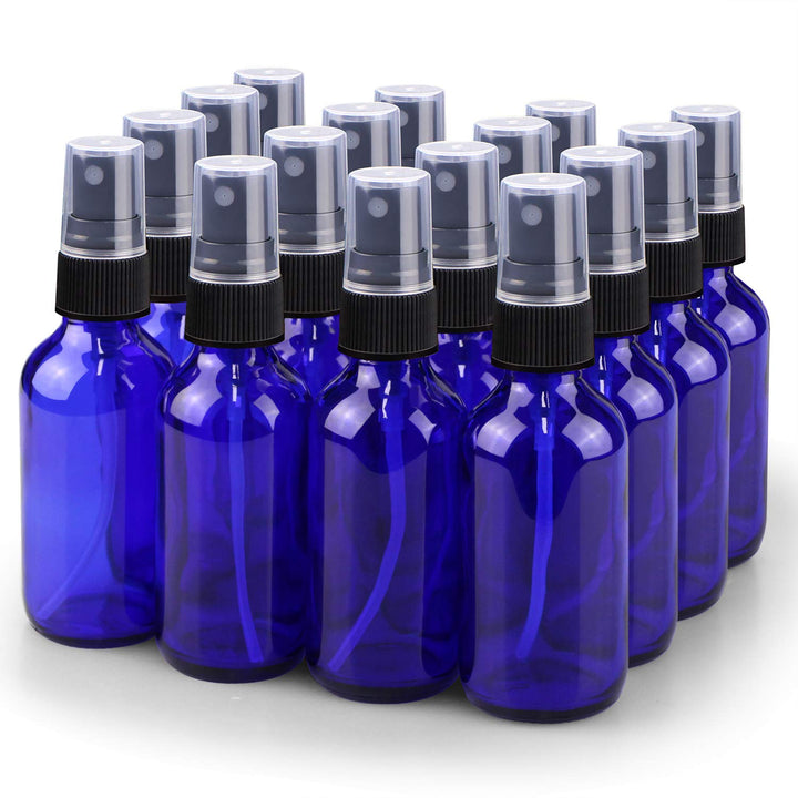 Glass Spray Bottle, Wedama Amber 16 2oz Glass Spray Bottle Accessories for Watering Flowers Cleaning
