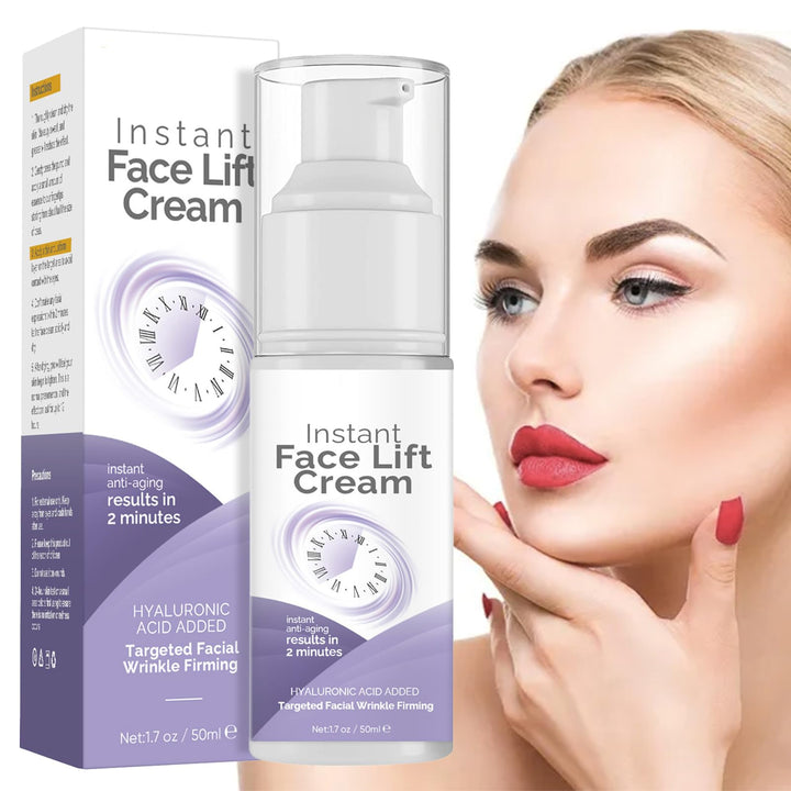 TOMENGBEIAABBCC Instant Face Lift Cream, Mild Lift Tightening Serum, 2-Minute Anti-Aging Cream for Face & Neck, Smooths Fine Lines, Wrinkles & Firms Sagging Skin with Plant Extracts