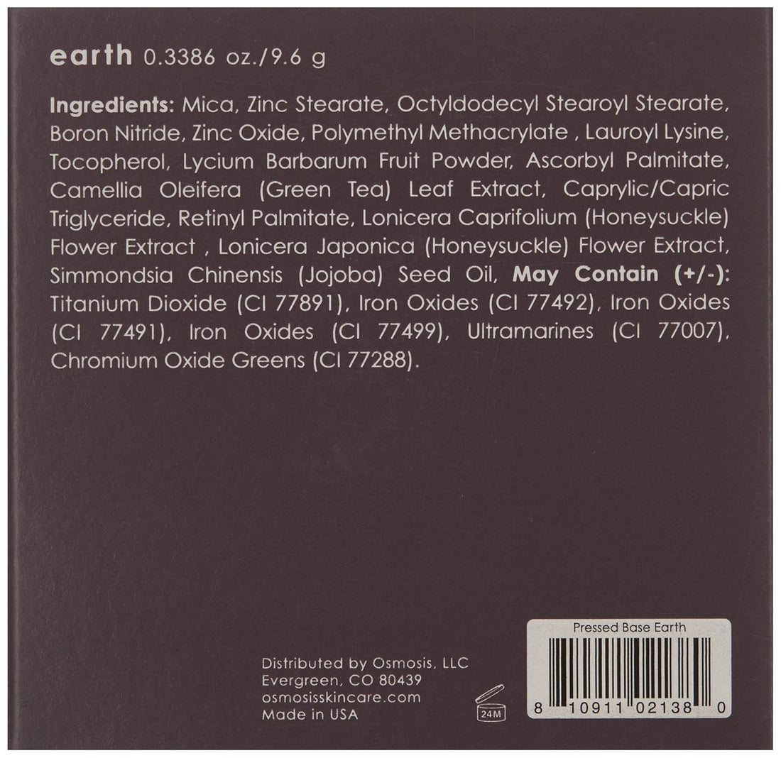 Osmosis Colour Pressed Base, Earth, 0.33 Ounce