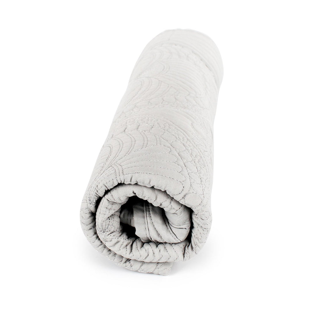 YIQIGO Toddlers and Baby Quilt Lightweight Blanket Embossed Cotton Quilt Four Seasons Scalloped 36 x 46 Newborn Baby Boy/Girl Gift (Gray)