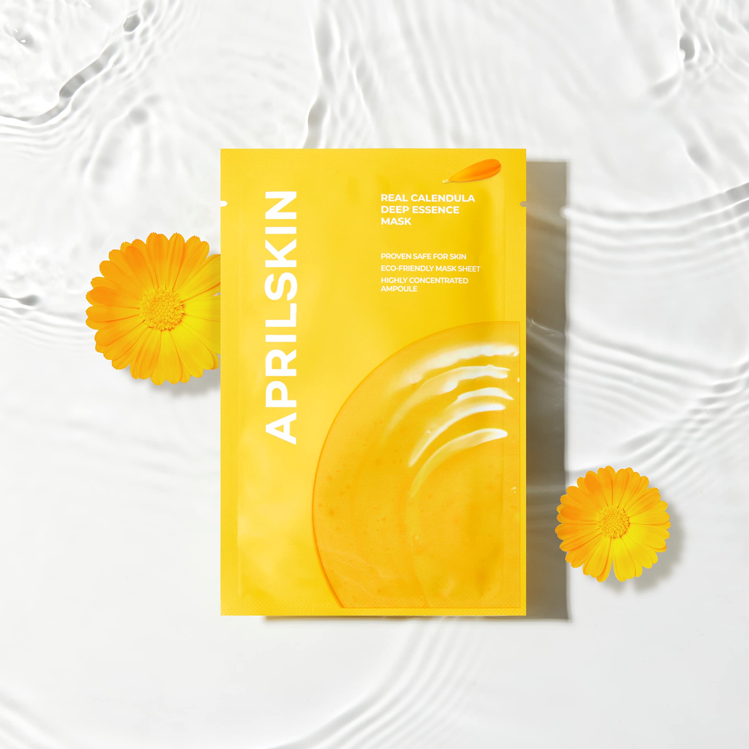 APRILSKIN Calendula Deep Essence Sheet Mask (5ea)
