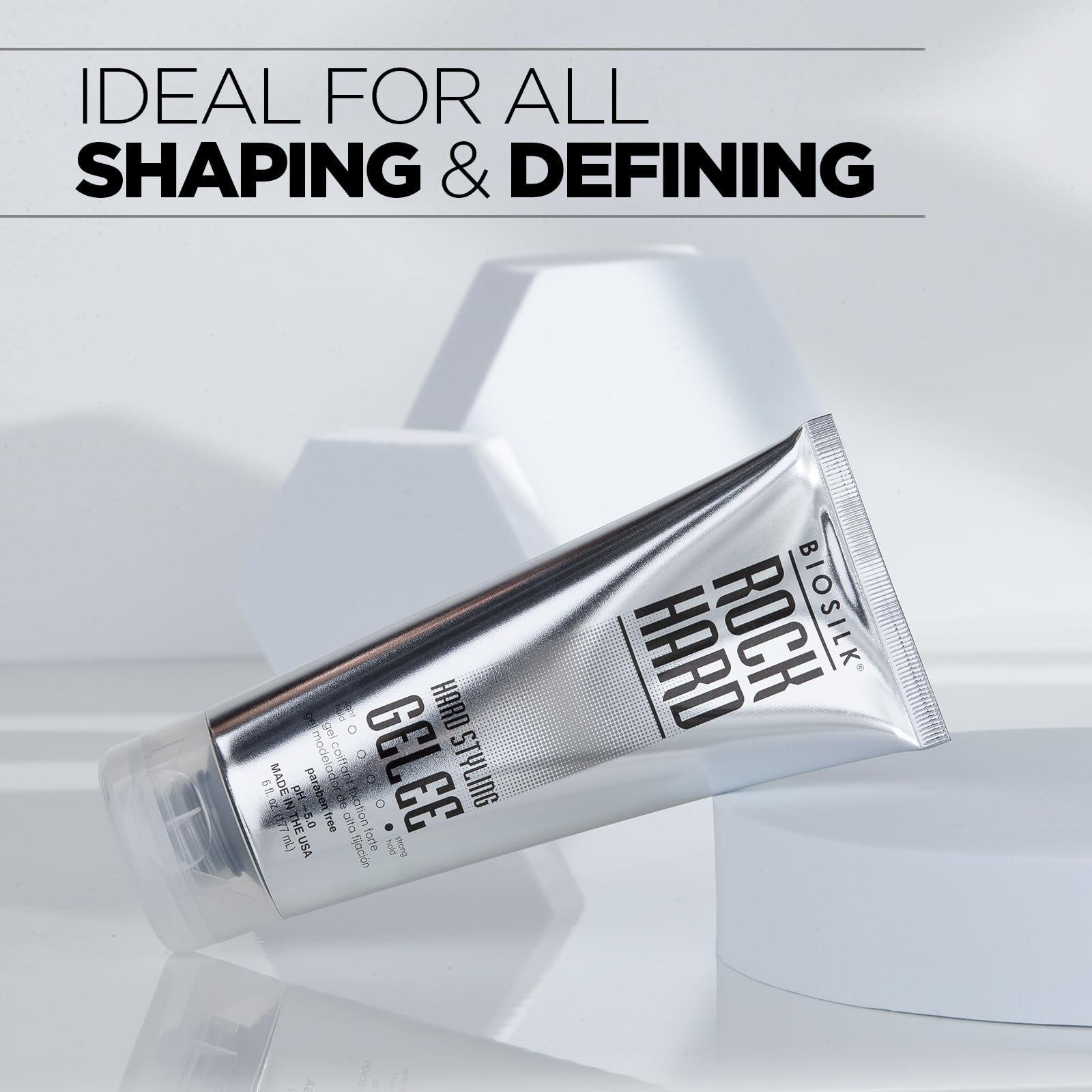 Biosilk Rock Hard Hair Styling Gelee 6 oz