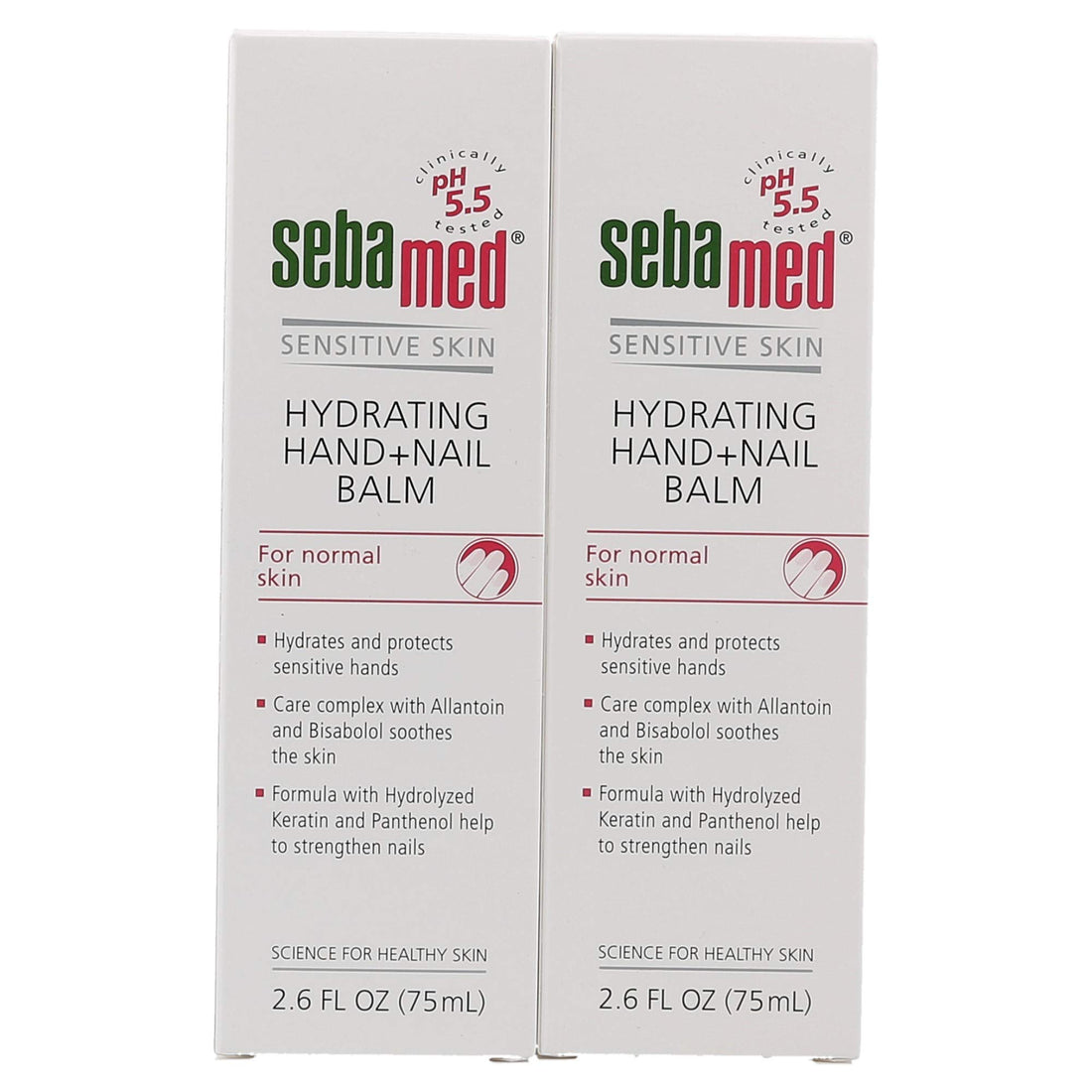 Sebamed Hand & Nail Balm, 2.6 oz(75ml), 2 Pack