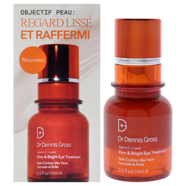 Dr Dennis Gross Vitamin C Plus Lactic Firm and Bright Eye Treatment Treatment Women 0.5 oz