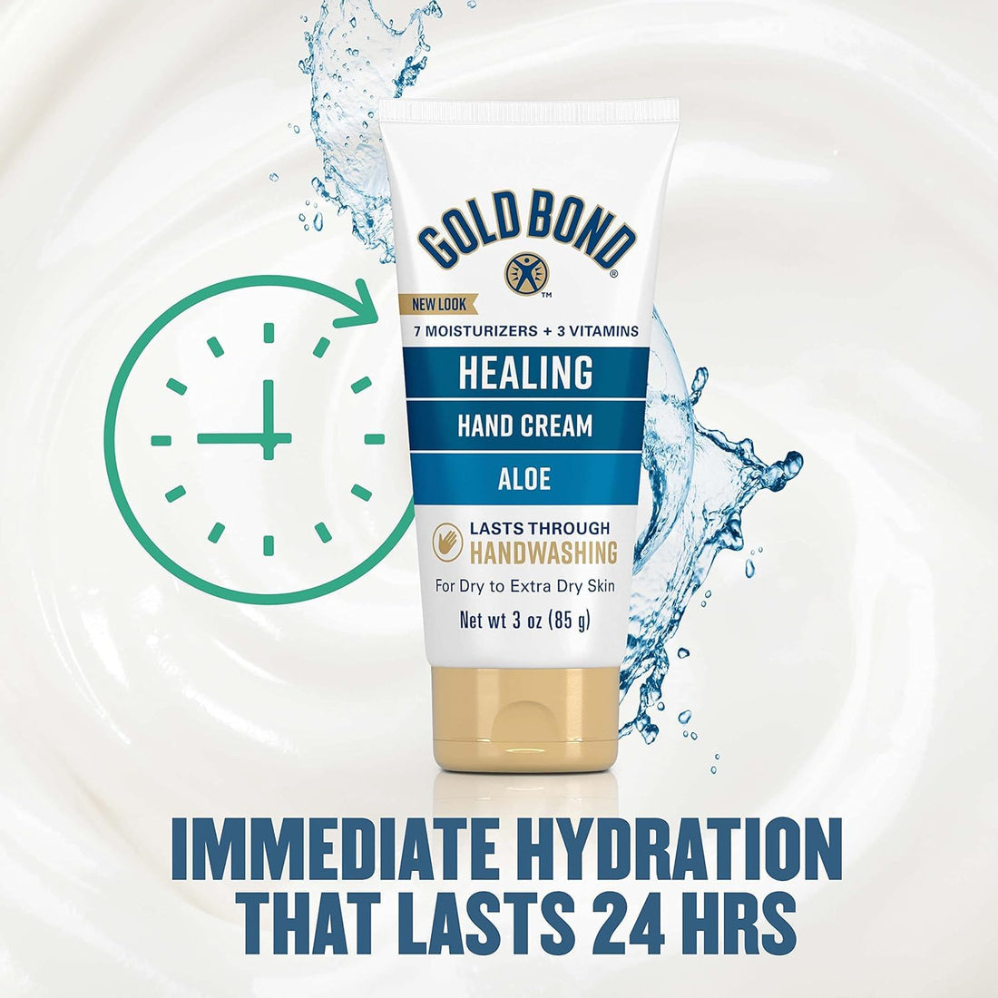Gold Bond Ultimate Intensive Healing Hand Cream 3 oz (Pack of 2)