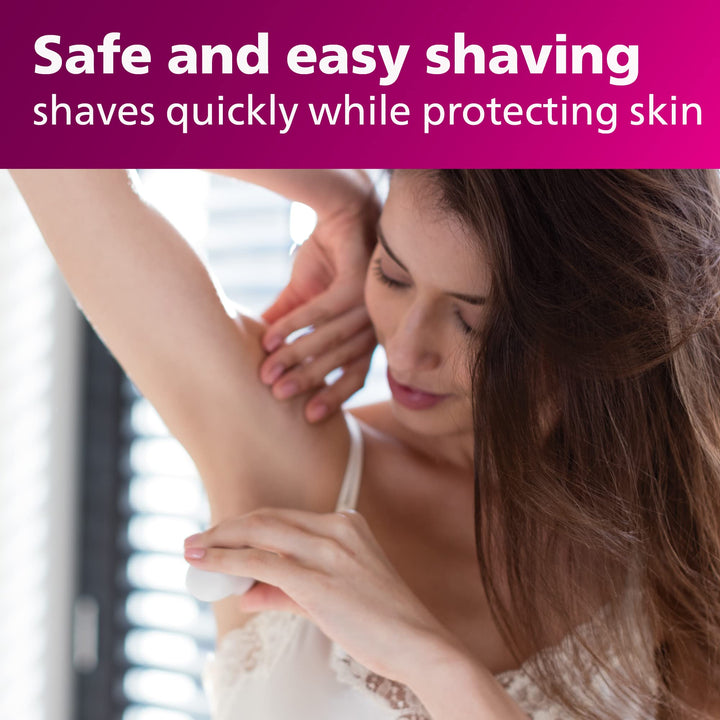 Philips SatinShave Essential Women’s Wet & Dry Electric Shaver for Legs & Body, Cordless, with Hypoallergenic Foil, HP6306/50