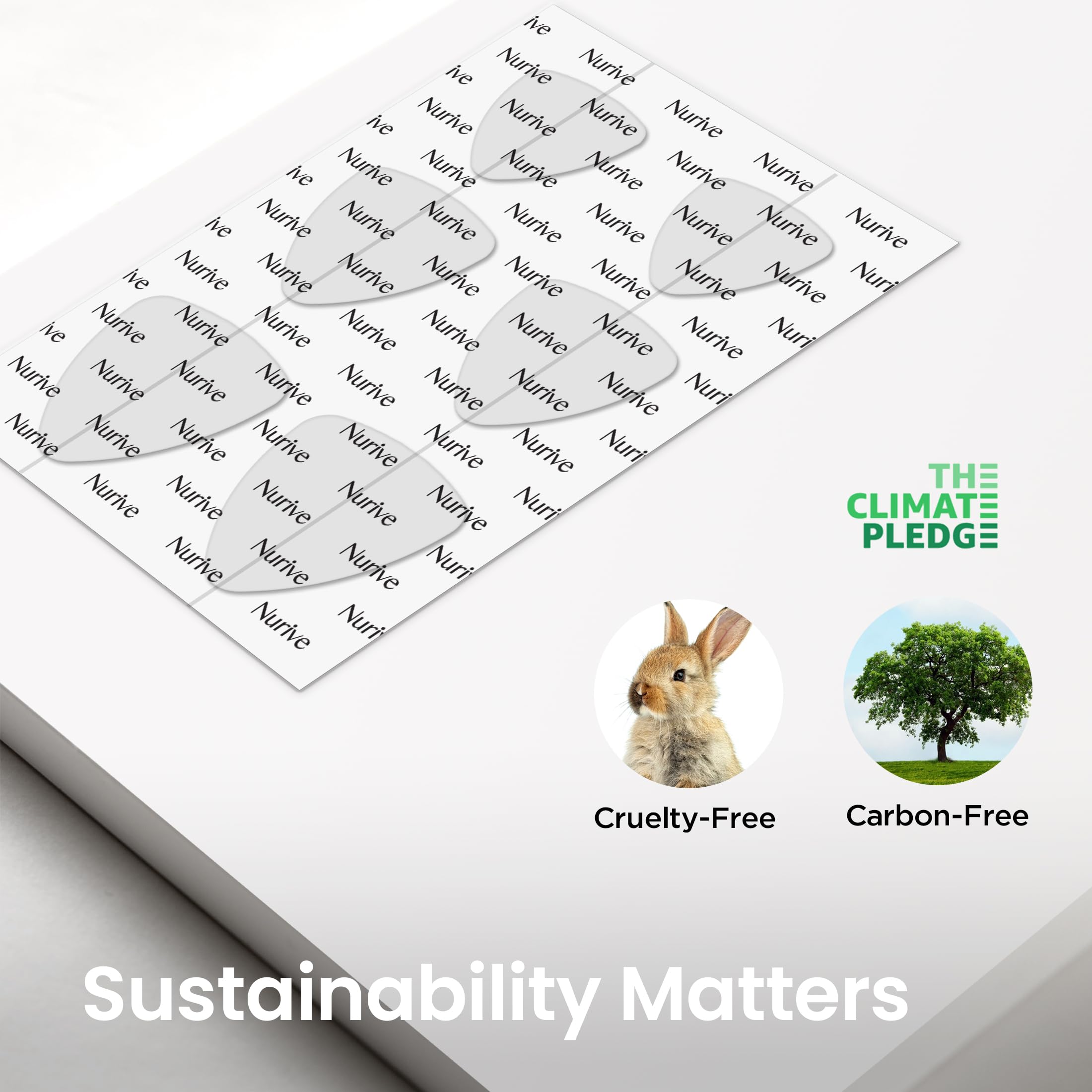 NURIVE Advanced Wrinkle Patches 60ct | Smile Line, Frown Line Wrinkle Patches | Wrinkle Patches for Facial Korean Skin Care | Face Wrinkle Tape Invisible Overnight with Retinol & Collagen