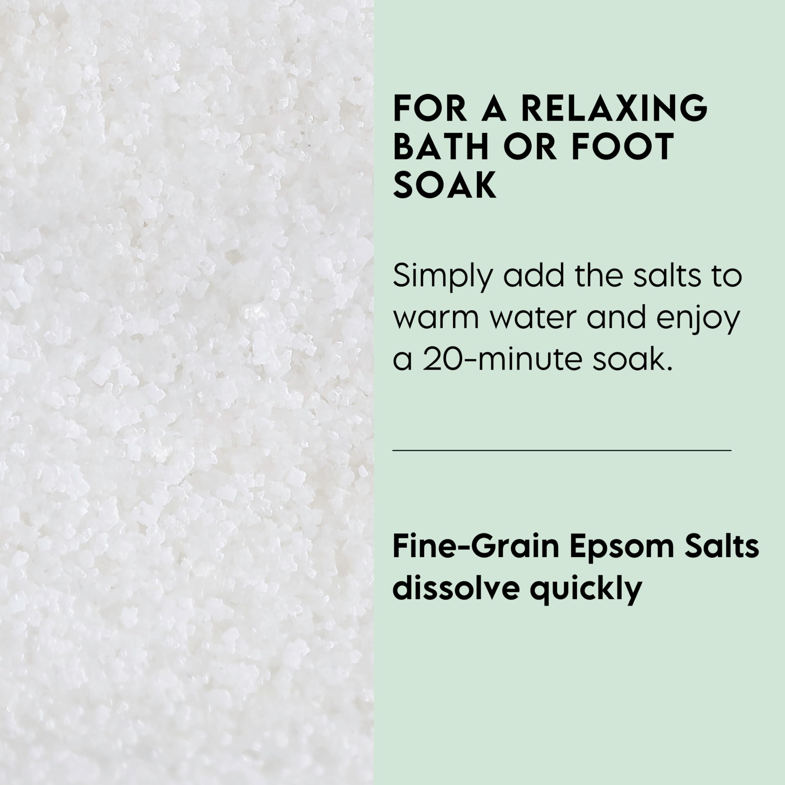 Epsoothe 5 Lbs Jar Epsom Salt Bath & Foot Soak and Scrub | Pure & Natural Magnesium Sulfate USP | Soothes Muscles & Joints, Enhances Well-Being