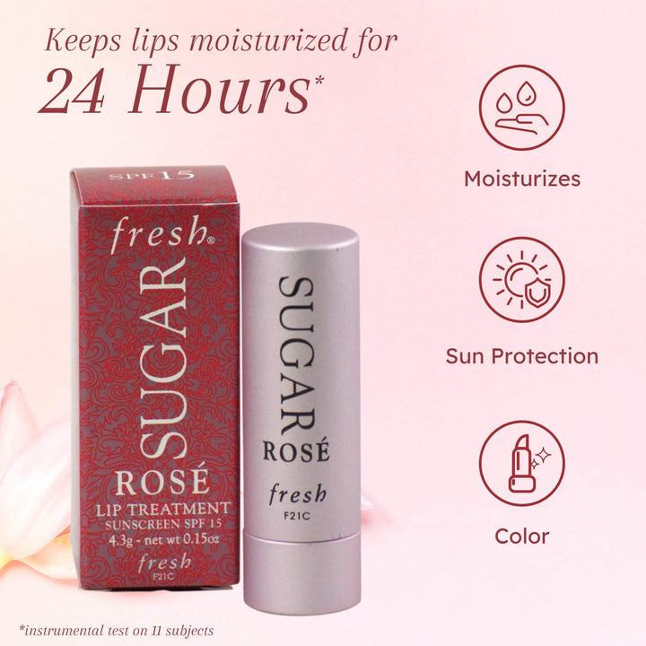 Fresh Sugar Rose SPF 15 Lip Treatment .15 oz (4 g)