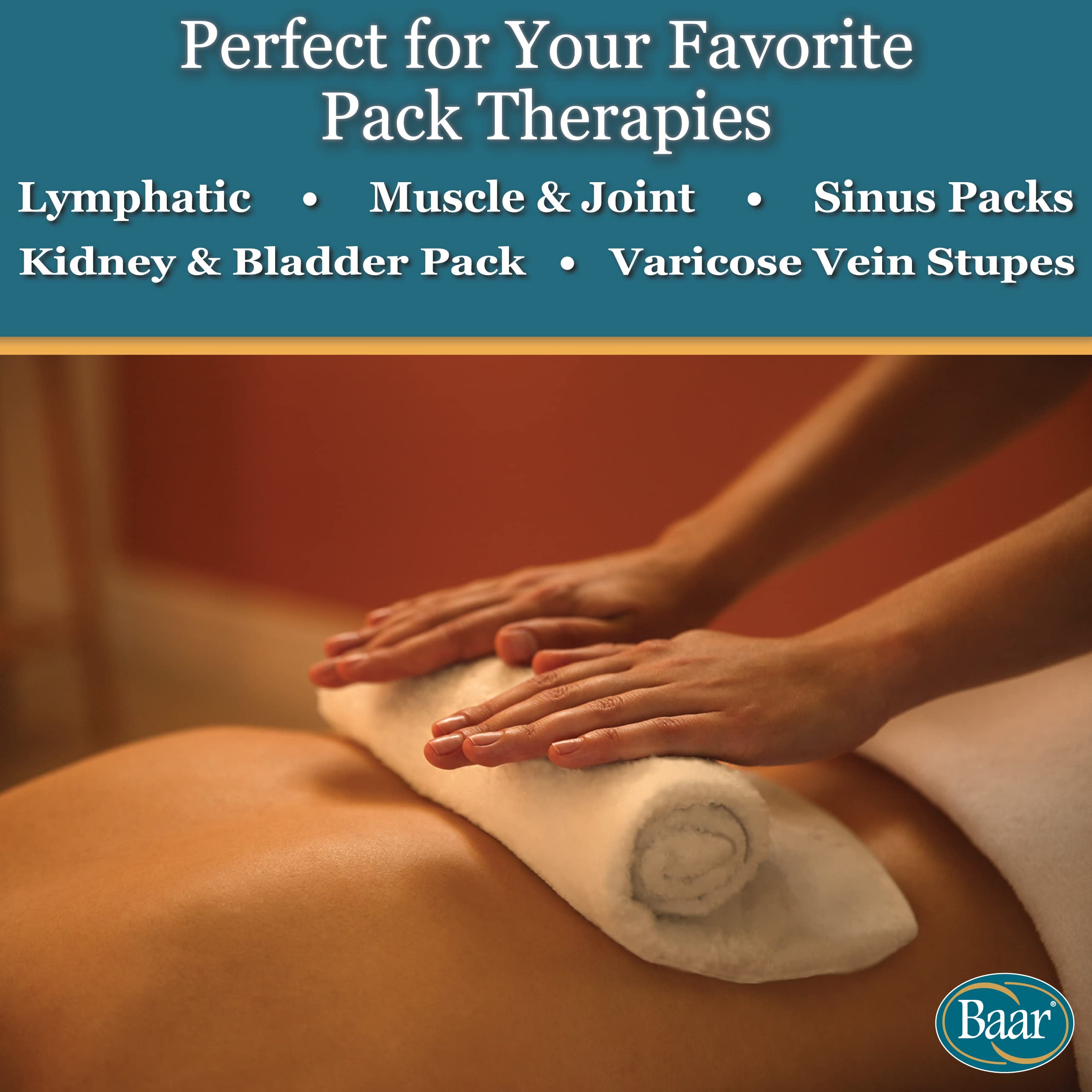 Baar Cotton Flannel Castor Oil Pack