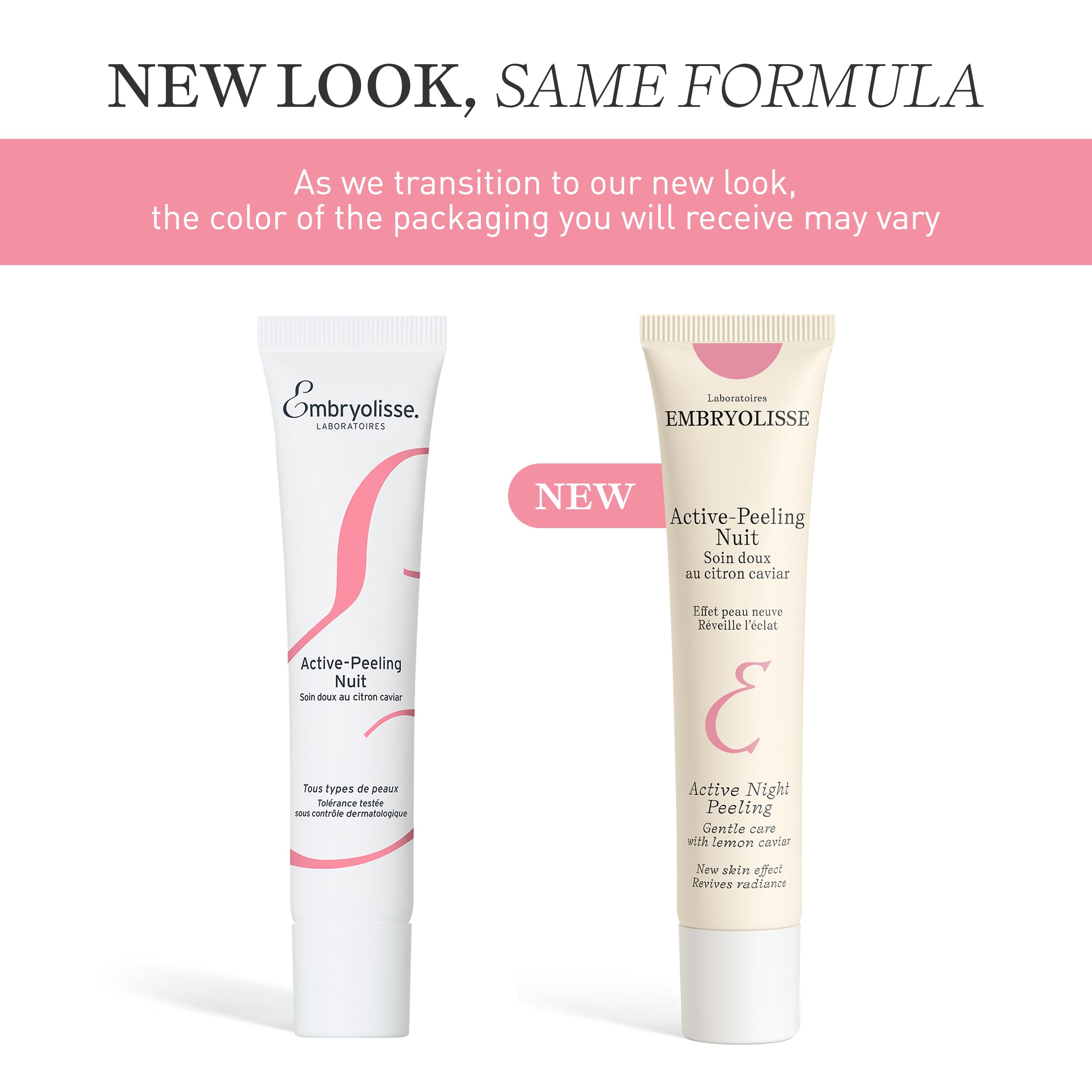 Embryolisse Active Night Peeling Treatment. Ultra Gentle Night Exfoliating Cream with Shea Butter for Radiant Skin. Leaves the Face Softer, Rejuvenated & More Radiant. 1.35 Fl Oz