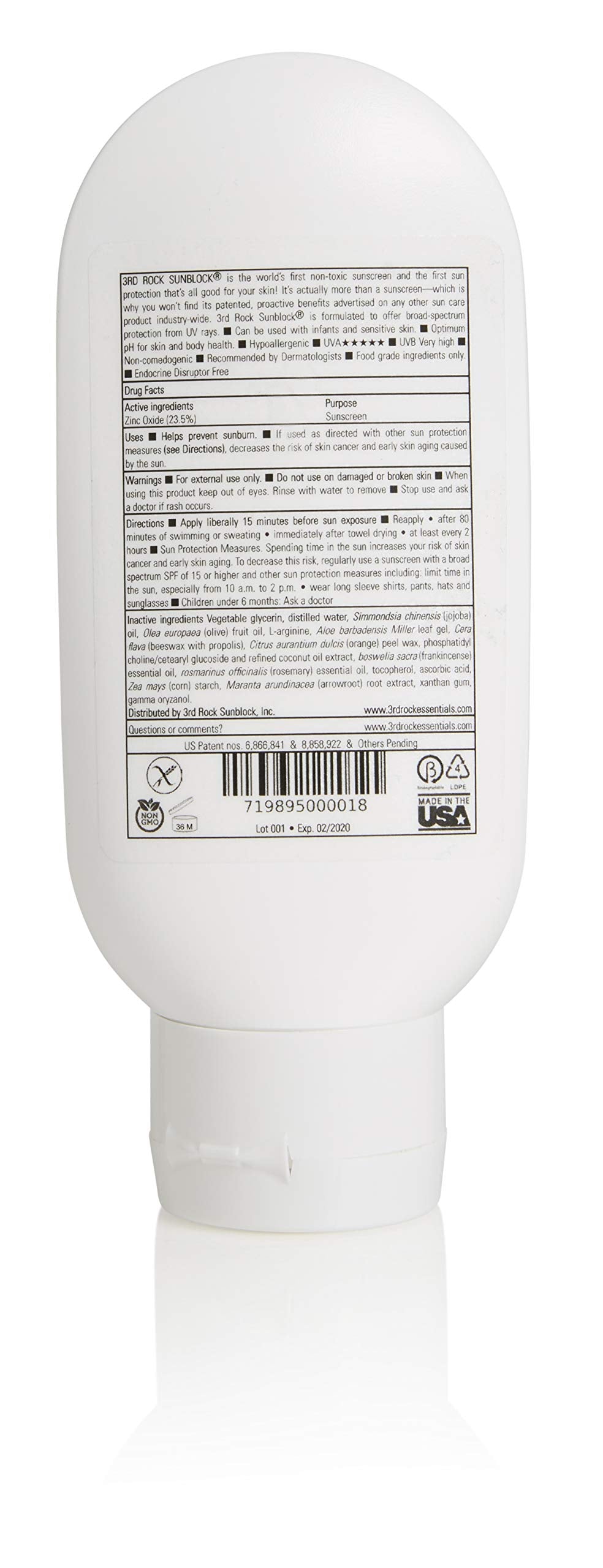 3rd Rock Essentials Sunblock For Infants And Children 3-Pack