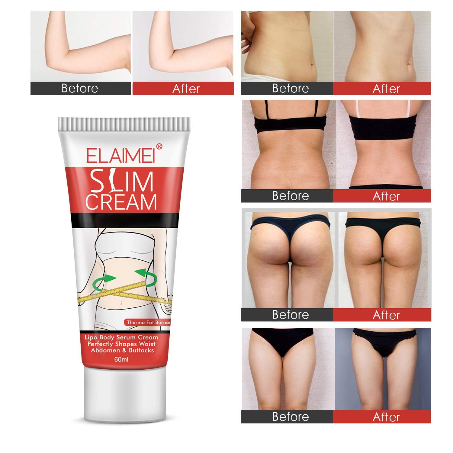 Hot Cream, 2 pack Slimming Cream-Body Fat Burning Cream for Belly, Waist, & Buttocks, Perfect for Cellulite,Tightening and Slimming