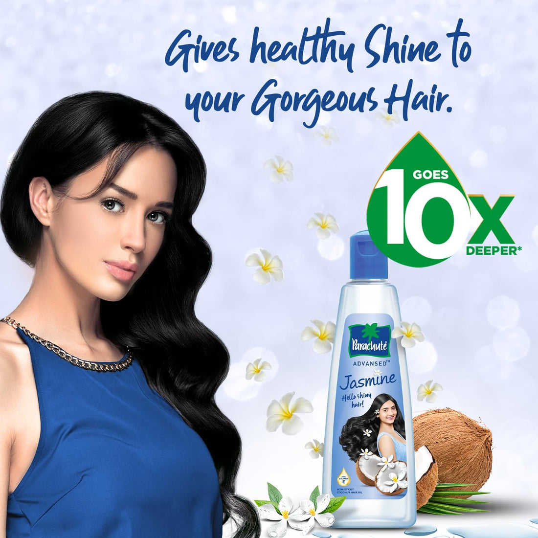 Parachute Advansed Jasmine Coconut Hair Oil, 190 ml