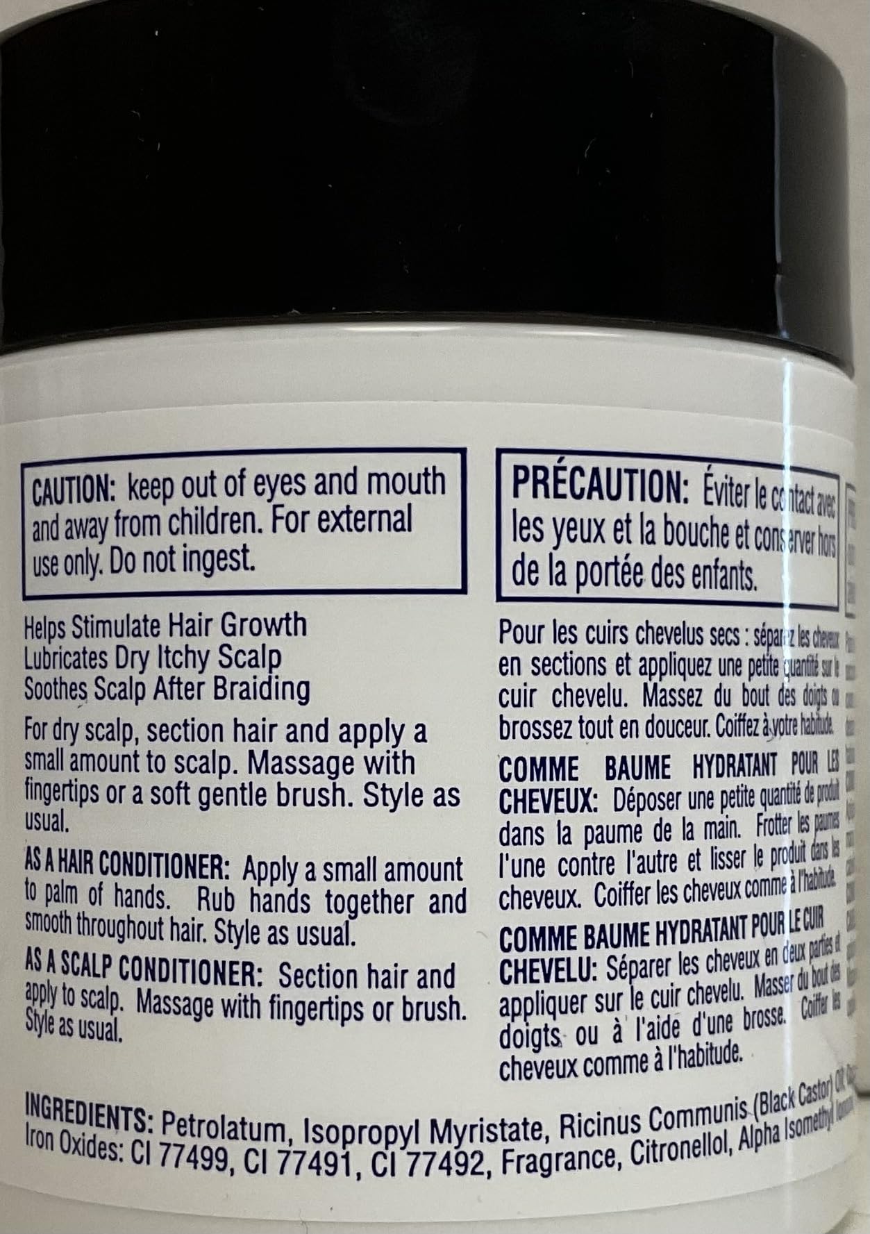 Isoplus Castor Oil Hair & Scalp Conditioner 5.25oz