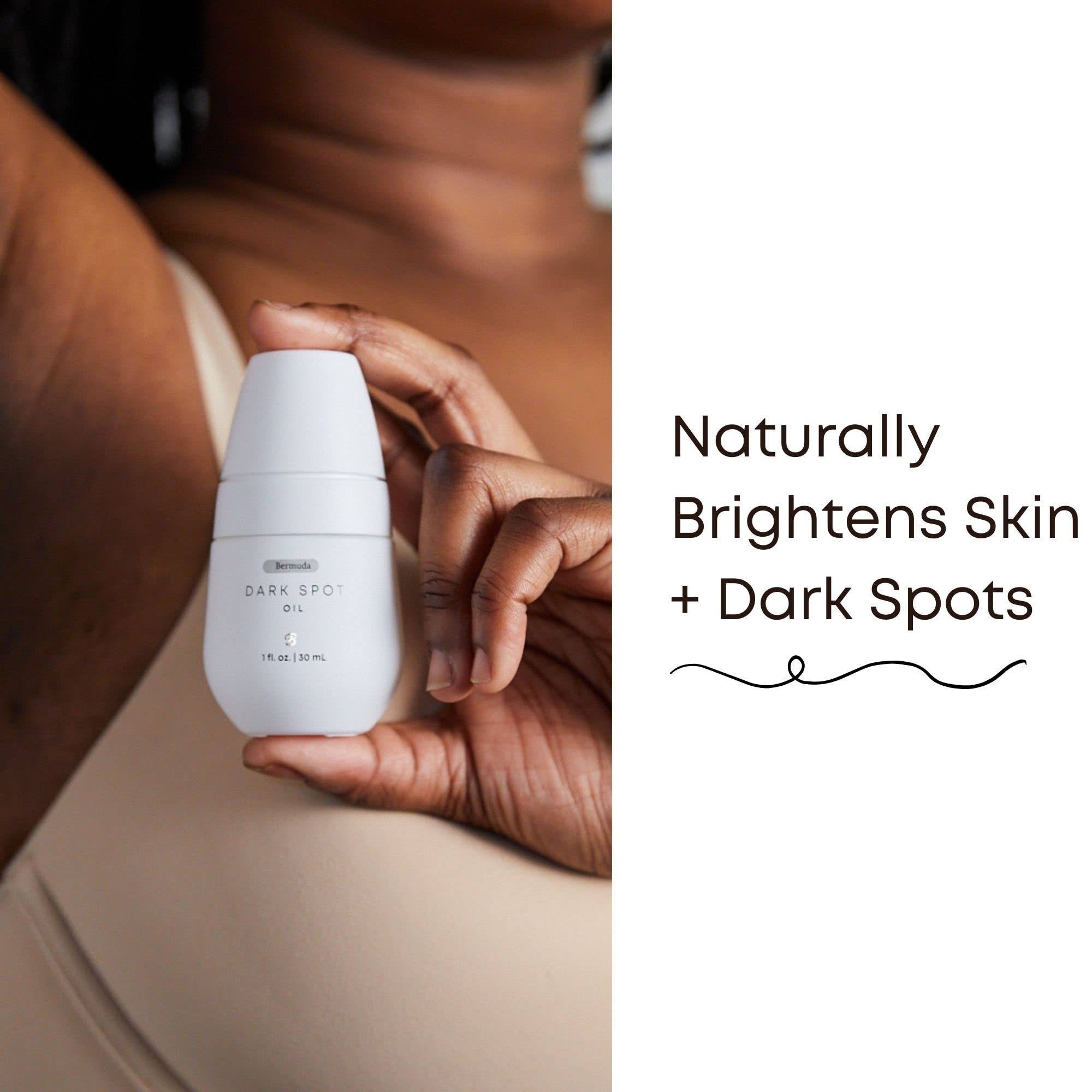 Bushbalm Dark Spot Oil - Improve Appearance of Dark Spots, Ingrown Hair All Over Body, soothe, Rejuvenate and Nourish, Bermuda Oil - 30ml