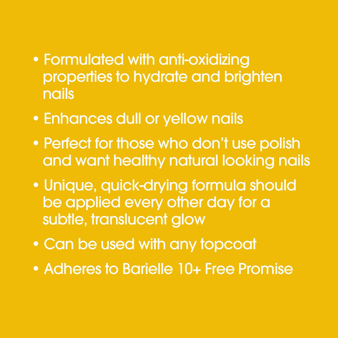 Barielle Nail Brightener, 0.50-Ounces Glass Bottle