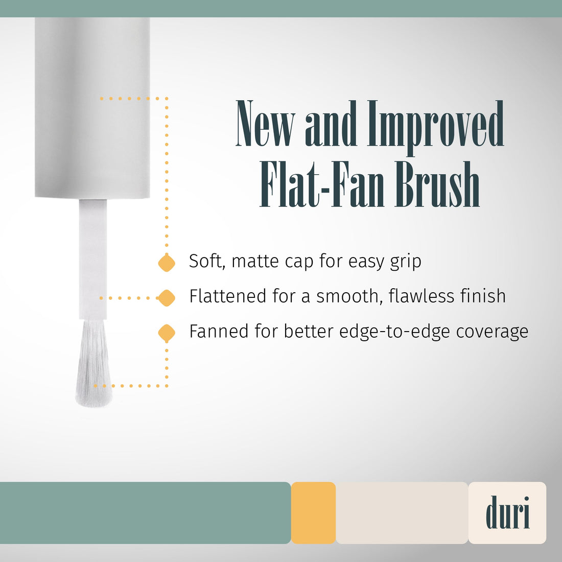 duri Nail Polish, 154N, Bewitched, Neon Orange Shade, Matte Finish, .5 fl.oz.