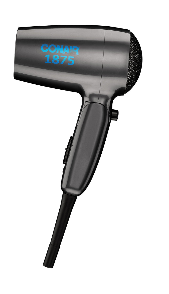 Conair Vagabond Compact 1875 Watt Folding Handle Hair Dryer; Teal