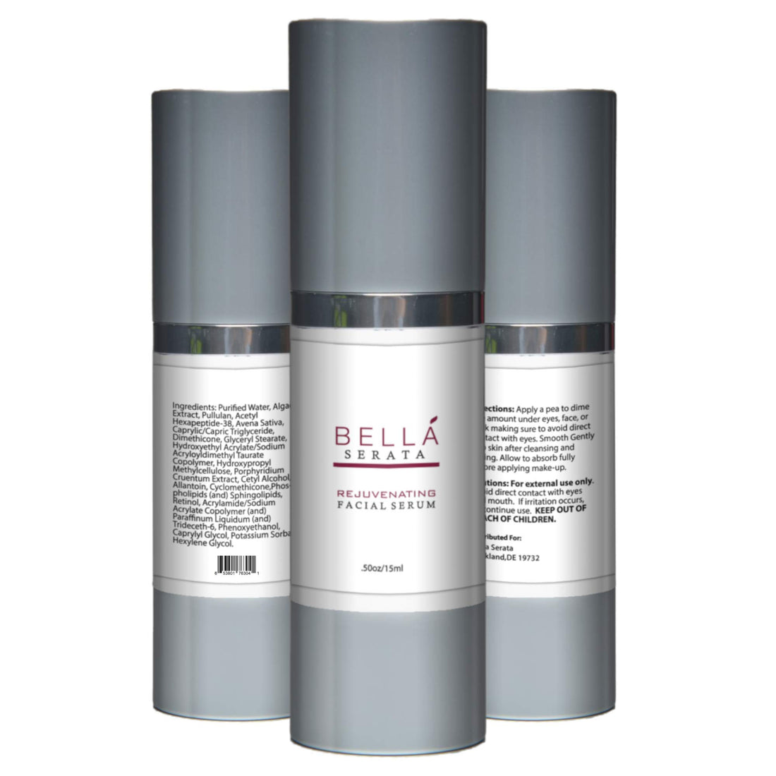 Bella Serata- Rejuvinating Premium Facial Serum-Wrinkle Serum- Significantly Reduce the Look of Wrinkles- Hydrating Moisturize
